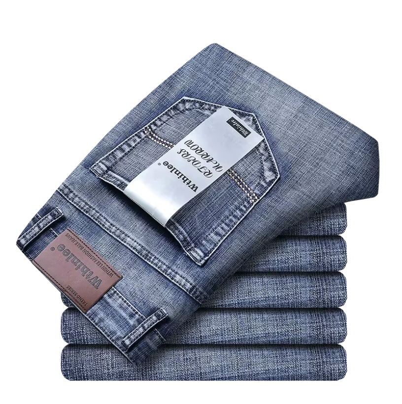 Men's Jeans Casual Straight Stretch Classic