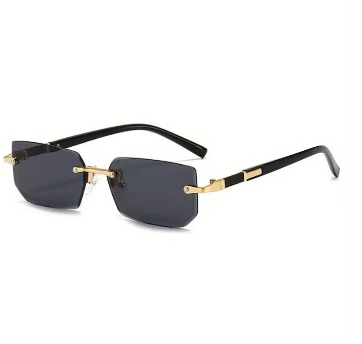Rimless Oculos Sunglasses