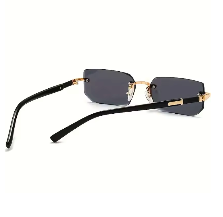 Rimless Oculos Sunglasses